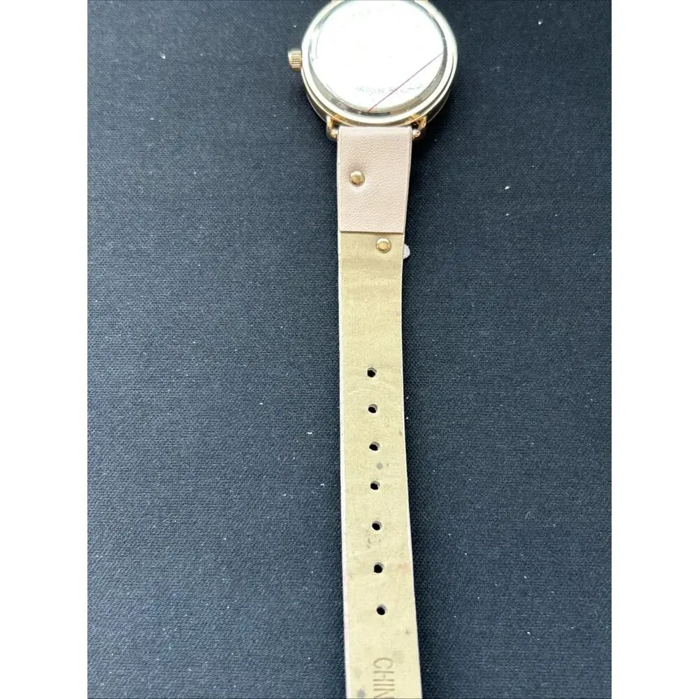Rose Gold Case Pink Bezel And Band Women’s Quartz Watch